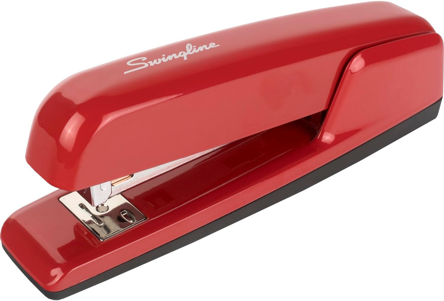 Swingline Classic 747 Stapler, Full-Strip Desktop Stapler 25 Sheet Capacity, Black Metal Construction
