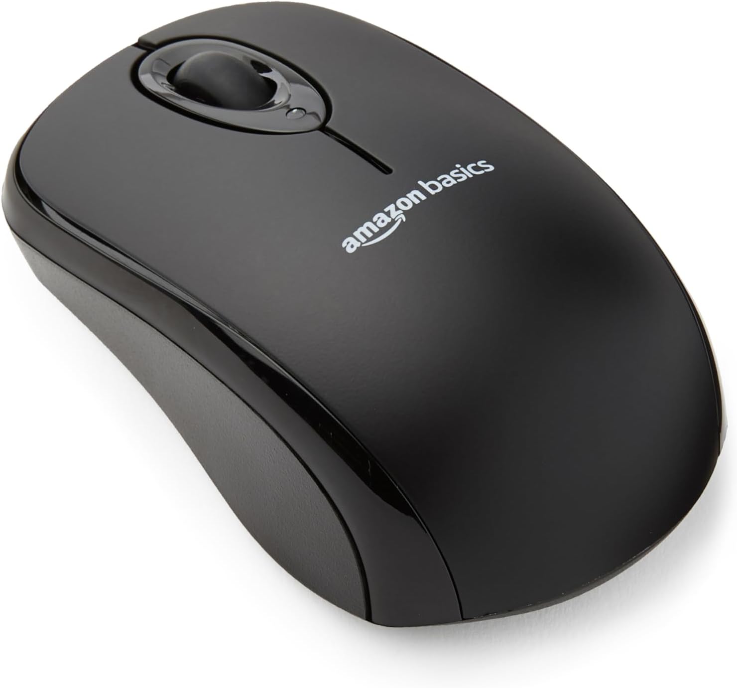 SB2 Trading Wireless Precision Mouse, Optical Sensor Soft-Touch Grip, Black Compact Wireless