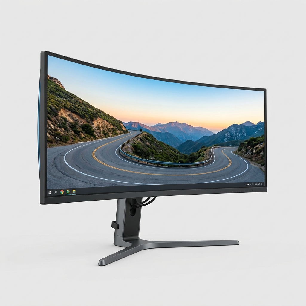 Ultra-Wide Curved Monitor